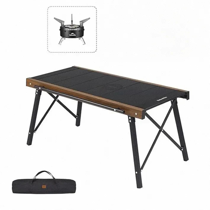 Convenient camping table