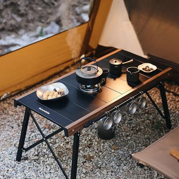 Convenient camping table