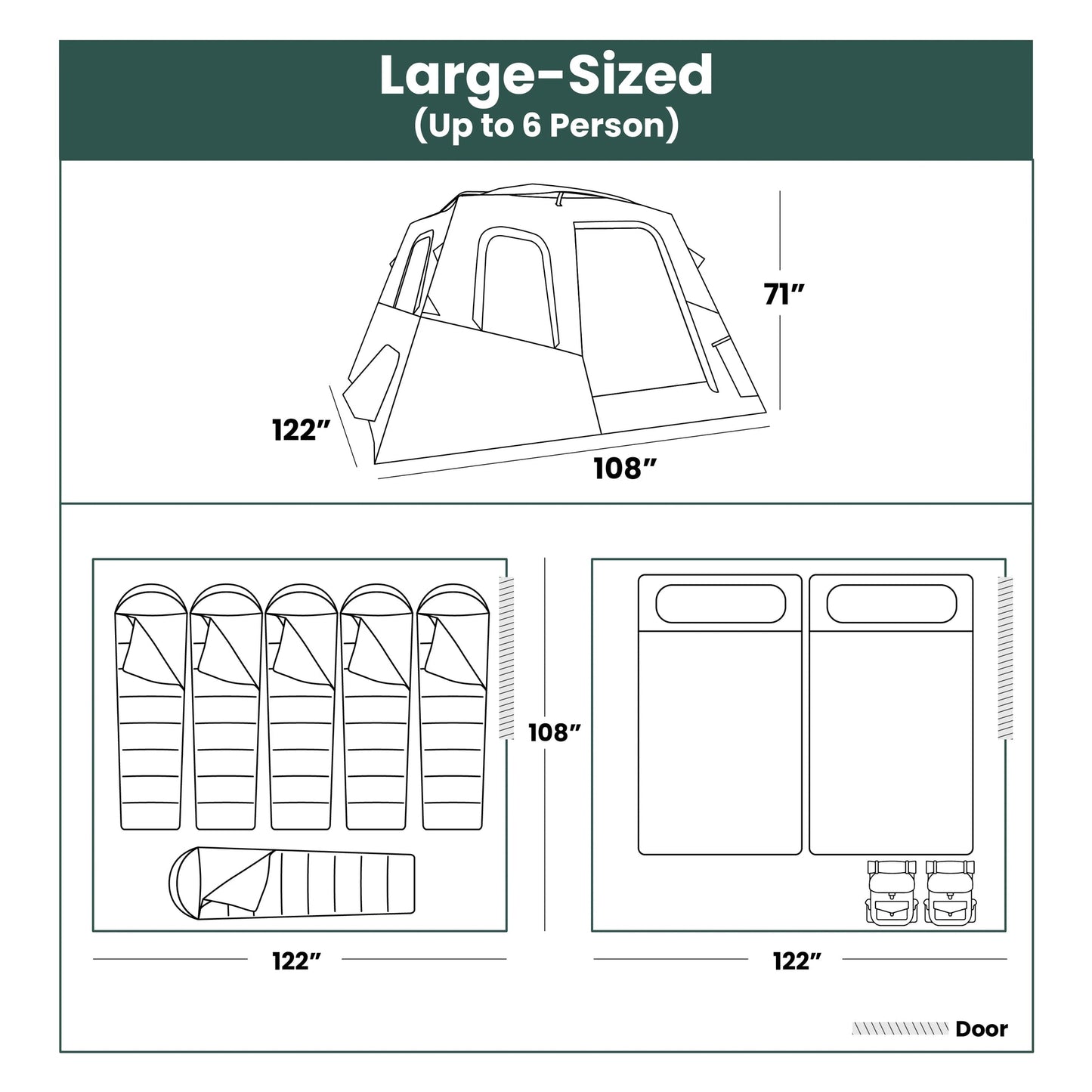 Inflatable Cabin Tent